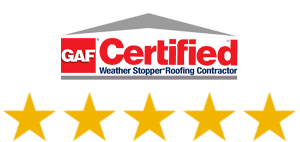 TOP Rated GAF Certified Roofing Contractor
